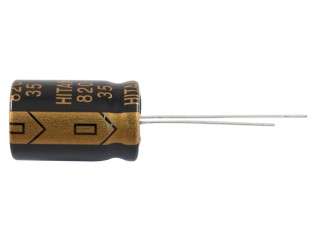 820µF/35V -40°C..+105°C LowESR elektrolytický radiální kondenzátor (13x21mm) s nízkou impedancí
