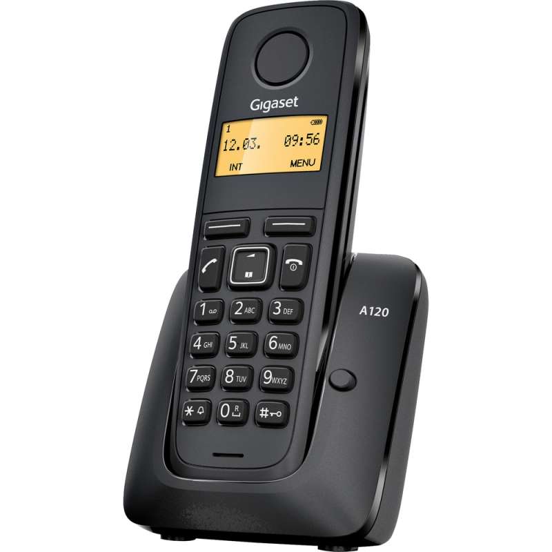 SIEMENS A120 DECT GIGASET přenosný bezdrátový telefon na pevnou linku